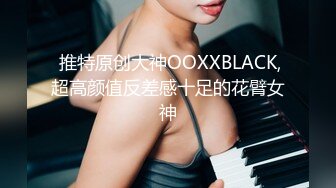  推特原创大神OOXXBLACK,超高颜值反差感十足的花臂女神