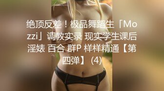 绝顶反差！极品舞蹈生「Mozzi」调教实录 现实学生课后淫婊 百合 群P 样样精通【第四弹】 (4)