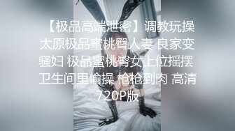  【极品高端泄密】调教玩操太原极品蜜桃臀人妻 良家变骚妇 极品蜜桃臀女上位摇摆 卫生间里偷操 枪枪到肉 高清720P版