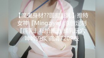 【魔鬼身材??圆挺巨乳】推特女神『Mingziya』原创定制『巨乳』私拍甄选 揉乳玩穴 呻吟流浆 高清720P版