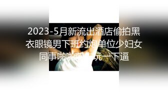 2023-5月新流出酒店偷拍黑衣眼镜男下班约炮单位少妇女同事啪啪前先玩一下逼