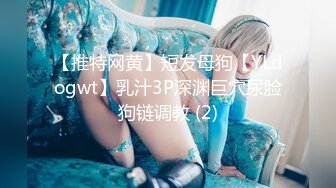 【推特网黄】短发母狗【YLdogwt】乳汁3P深渊巨穴尿脸狗链调教 (2)