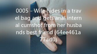 0005 - Wife hides in a travel bag and gets anal internal cumshot from her husbands best friend (64ee461a77ad0)